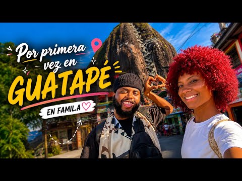 Visitamos la Piedra del Peñol 🇨🇴 | Así fue nuestro paseo por Guatapé