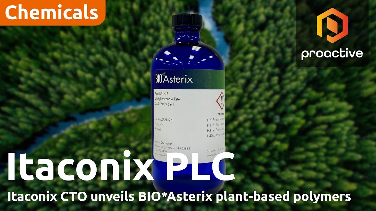 Itaconix introduces new plant-based polymers breakthrough, BIO*Asterix