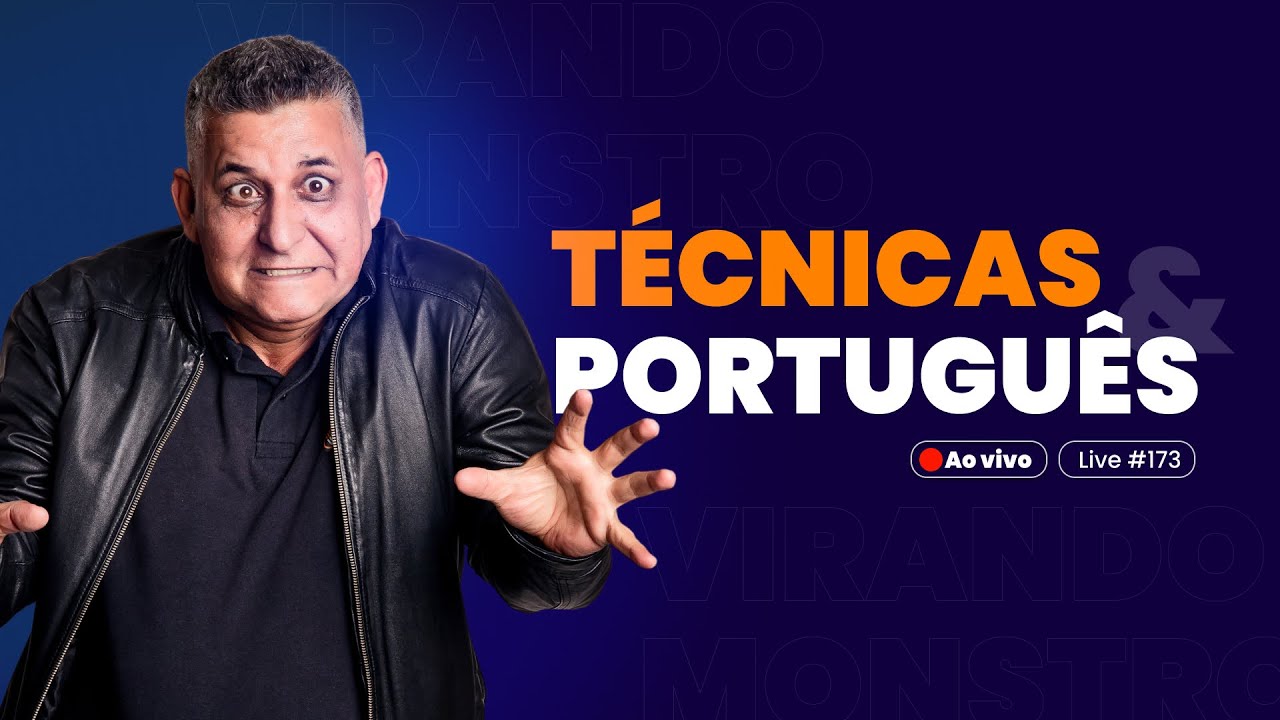 TÉCNICAS E PORTUGUÊS PARA CONCURSOS - Prof. João Batista I Live #173