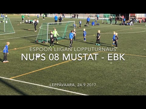 Espoon liigan lopputurnaus: NuPS 08 Mustat - EBK