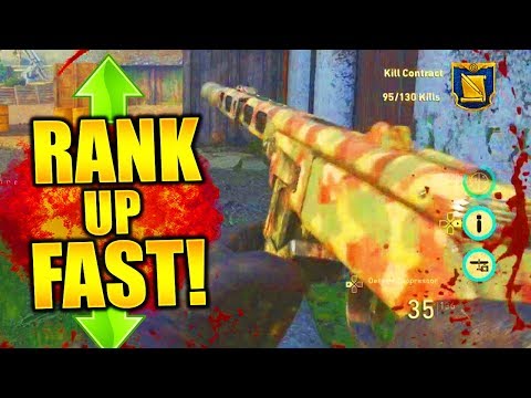 HOW TO RANK UP FAST IN WORLD WAR 2! COD WW2 HOW TO RANK UP FAST IN WW2! HOW TO PRESTIGE FAST WW2! Video