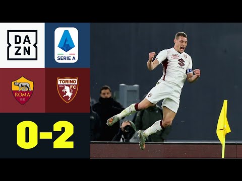 Andrea Belotti lässt der Roma keine Chance: AS Rom – FC Turin 0:2 | Serie A | DAZN | Highlights