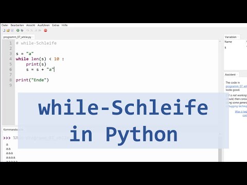While-Schleife in Python - einfach erklärt