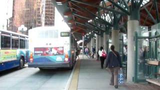 preview picture of video 'Bellevue Transit Center- Weekday Afternoon Rush'