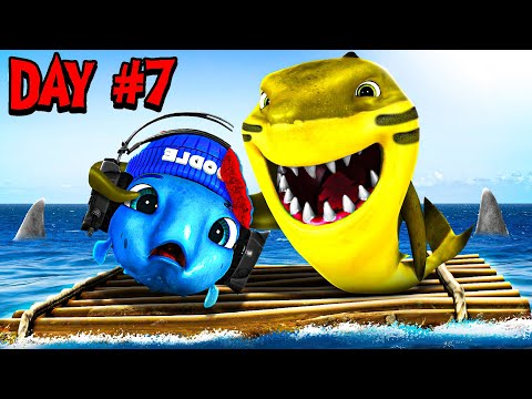 Stranded In The Middle Of The OCEAN.. (Raft)