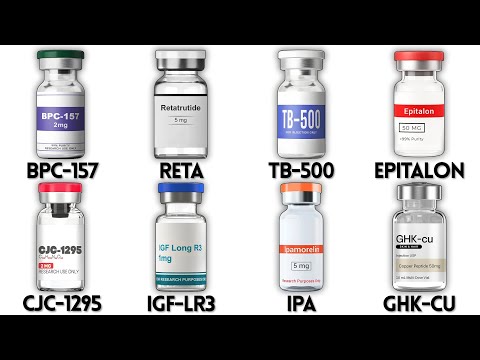 Every Peptide & It's Effects Explained in 10 Minutes