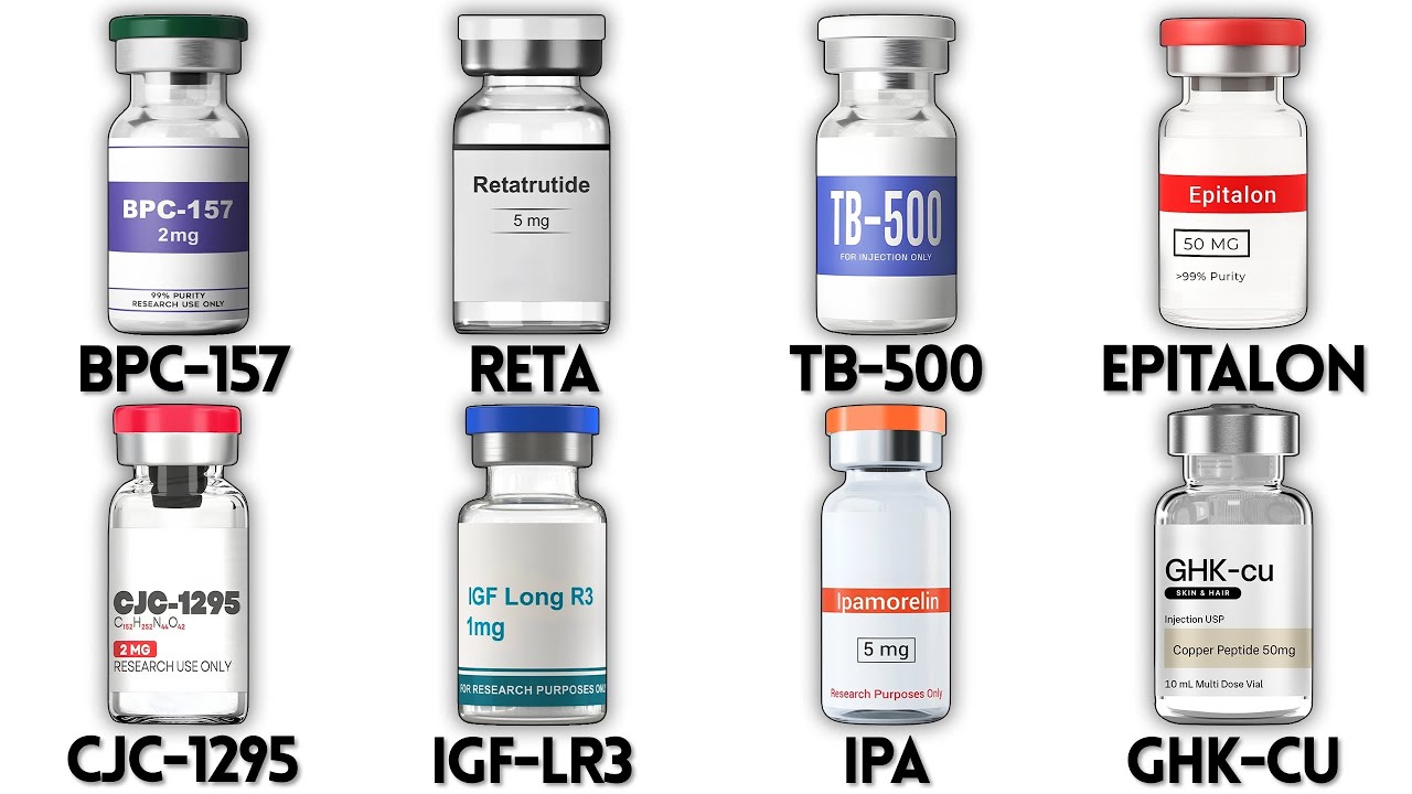 Every Peptide & It's Effects Explained in 10 Minutes