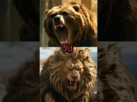 PITBULL VS LION, MOUNTAIN GORILLA, KODIAK BEAR, ORANGUTAN,(POPULATION COMPARISON)