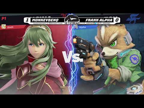 Quarantainment 23 Winners Finals - MonkeyBenQ (Lucina) Vs. Frank Alpha (Fox) Smash Ultimate - SSBU