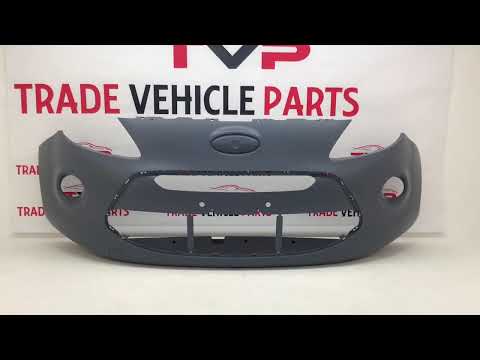 Fits Ford Ka 2009-2016 Front Bumper Primed No Pdc Or Washer Holes video