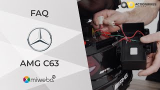 Kinder Elektroauto Mercedes Benz AMG C63 - FAQ Video, Hilfe, Tipps, Anleitung | Actionbikes Motors