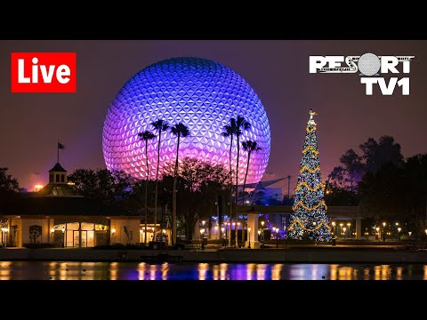 🔴Live: Tranquil Tuesday - Christmas is Here at Epcot - Walt Disney World Live Stream - 11-14-23