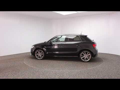 AUDI A1 1.4 SPORTBACK TFSI BLACK EDITION 5d 148 BHP 2016