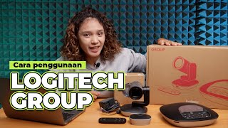 Logitech Group I Video Conference Camera I HD & 10x Zoom - Garansi 2th - Group only Microphone Komputer