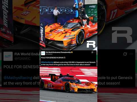Genesis rocks WEC Hypercar as Jaubert takes pole at Barcelona