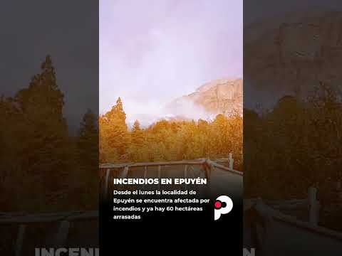 ⭕ Chubut |  Epuyén permanece en emergencia ígnea por un incendio que ya consumió 60 hectáreas.