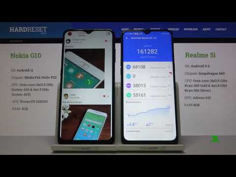 Nokia G10 vs Realme 5i - AnTuTu Benchmark