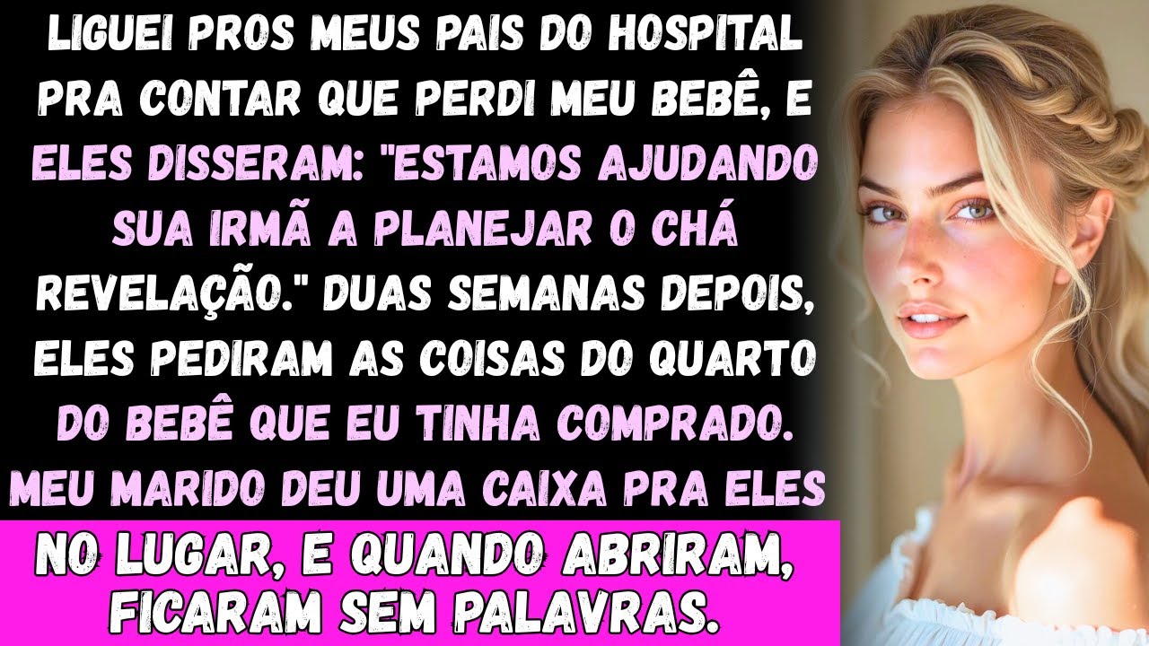 Eles ignoraram meu aborto por causa de uma festa. Eu mandei uma caixa que deixou todo mundo sem pala