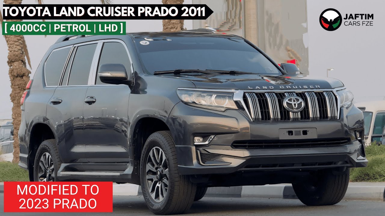Toyota Prado MODIFIED TO 2023 PRADO | PREMIUM ORANGE LEATHER SEATS | 4.0L DIESEL | LHD | 2011 video