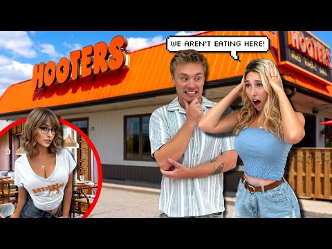 Telling my fiancé we are going to HOOTERS *SHE WAS FURIOUS*