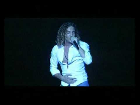 David Bisbal video Fuiste ma - En vivo - Argentina