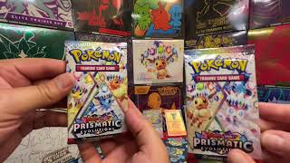Prismatic Evolutions Etb Battle!#pokemon #unboxing #prismaticevolutions
