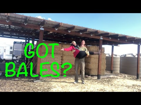 Straw Bale Delivery!