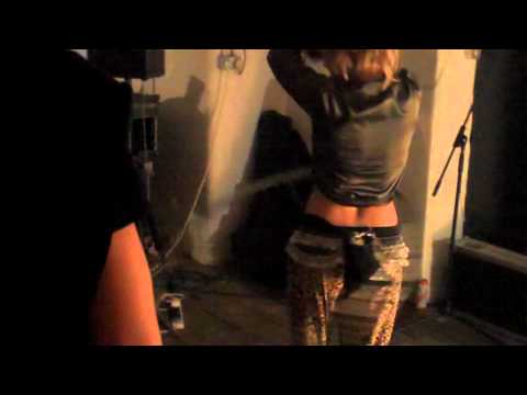 Hulu-hoop girl at Rumpus Party