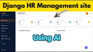 Build a Full HR Management System with Django + FREE AI 🚀 (Step-by-Step)
