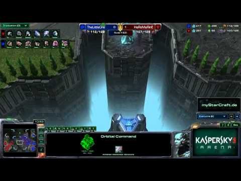 #227 TheLittleOne(Z) vs. HeRoMaRinE(T) - Kaspersky Arena #2 Heart of the Swarm Video