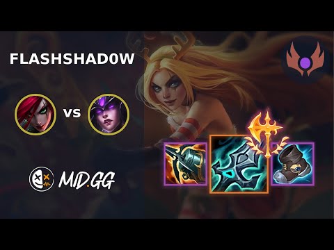 MID.GG: [ FlashShad0w ] Katarina MID vs Syndra | EUW MASTER | LOL Season 2025