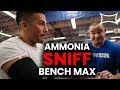 Christian Guzman Sniffs Ammonia and Maxes Out | Bench Press | SuperTraining Gym