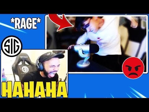 Hamlinz Reacts to Slappie Fortnite RAGE COMPILATION!! (Funny)