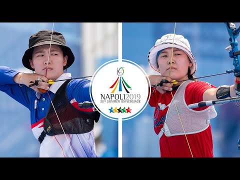 Peng Chia-Mao v Valeria Mylnikova – recurve women bronze | Napoli 2019 Universiade