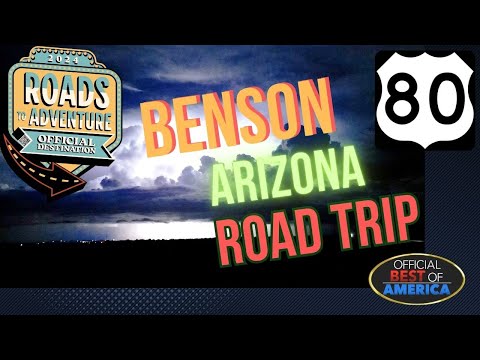 Roads To Adventure - Benson Arizona - US 80 in Cochise County