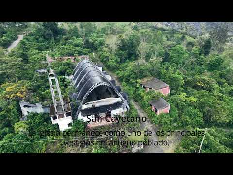 San Cayetano: el pueblo abandonado de Cundinamarca | Drone 4K