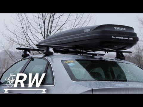 Thule 613 Pulse Alpine Black Cargo Box for Car Roof Racks