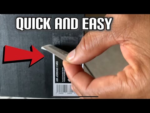 How to Swap Labels on Shoe Boxes & Replace Damaged Boxes