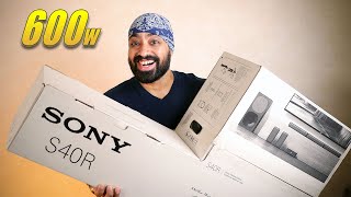 Sony S40R Soundbar 600W Output | Real 5.1 Surround | Wireless Rear Speakers - Theatre for your Home