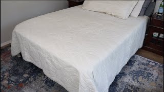 Bedsure Cotton Quilt Set Review | Reversible Bedding Coverle
