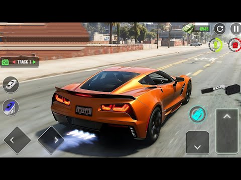 City Mega Ramp Car Stunt Game - Impossible Mega Ramp City Track Simulator - Gameplay Ios,Android