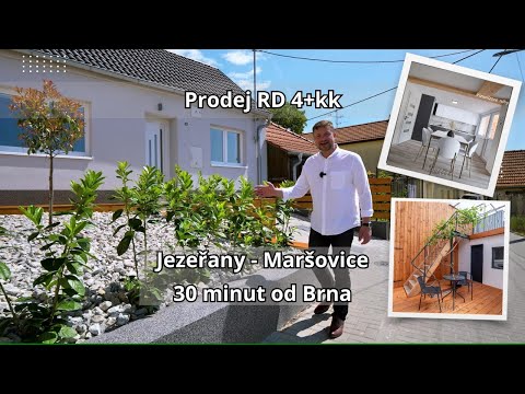 PRODÁNO: Rodinný dům 4+kk Jezeřany Maršovice
