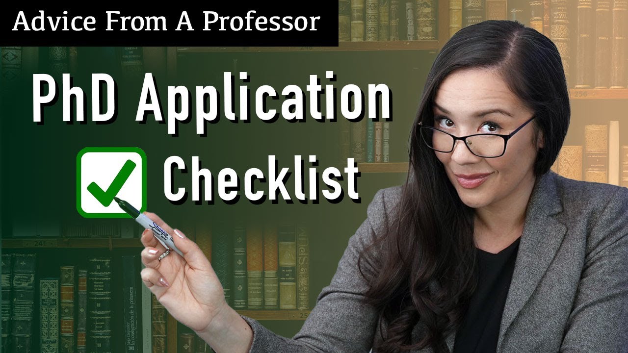 Ultimate PhD Application Checklist | How to Get Into a Top PhD Program in 2025