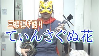 てぃんさぐぬ花 　三線弾き語り