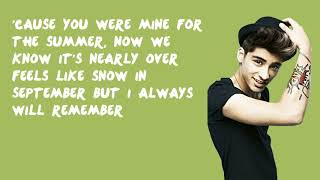 Summer Love - One Direction (Lyrics)