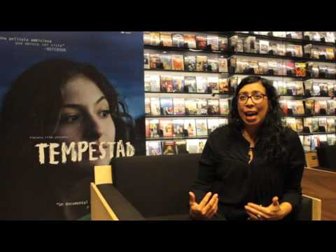 #InvitadoCineteca Tatiana Huezo. Directora del documental "Tempestad".