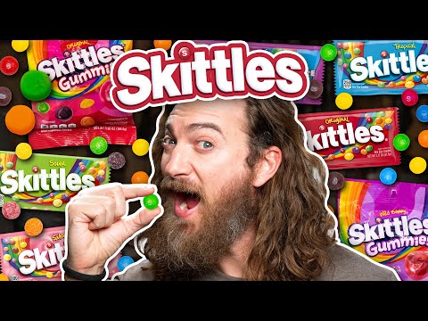 We Tried EVERY Skittles Flavor