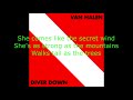 Van Halen - Cathedral, Secrets W/Lyrics
