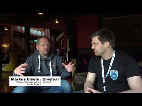 JavaLand 2018 - Interview with Markus Eisele (Lightbend)