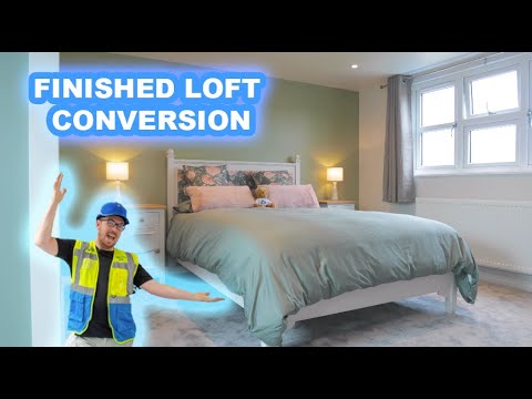 Finished Hip To Gable Loft Conversion UK